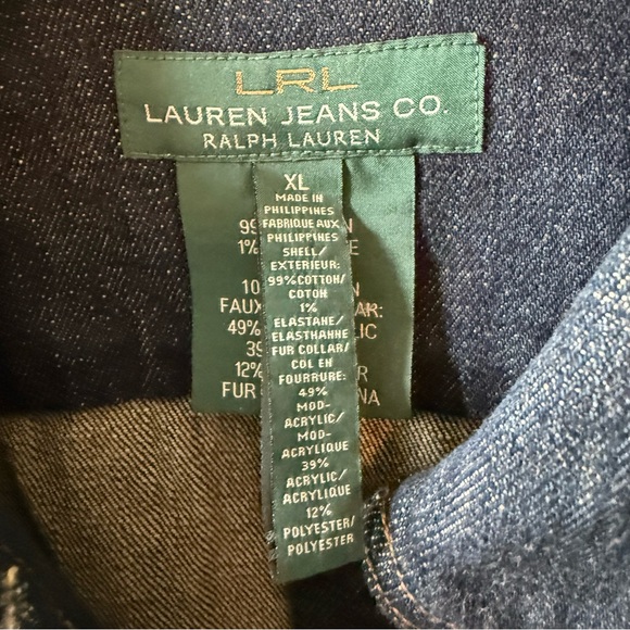 Ralph Lauren Dark Blue Jean Jacket - Picture 3 of 3